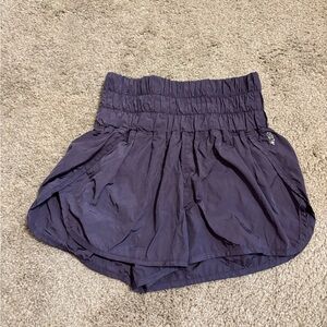 Free People The Way Home Shorts Size Medium Color Deep Sea